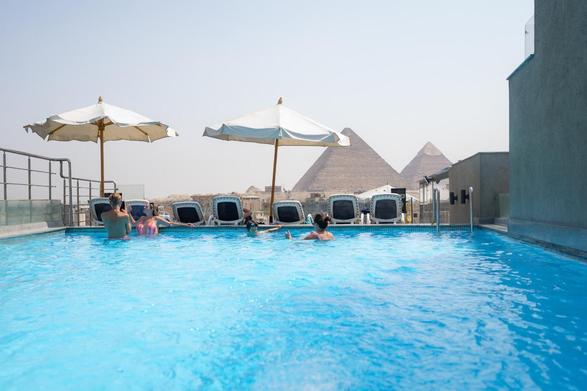 Pyramid Front Hotel Al Kawm al Akhdar Экстерьер фото